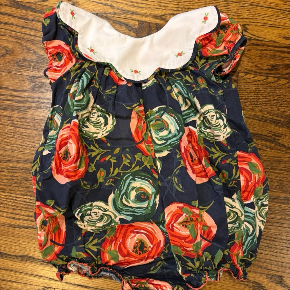 Floral Kids One Piece